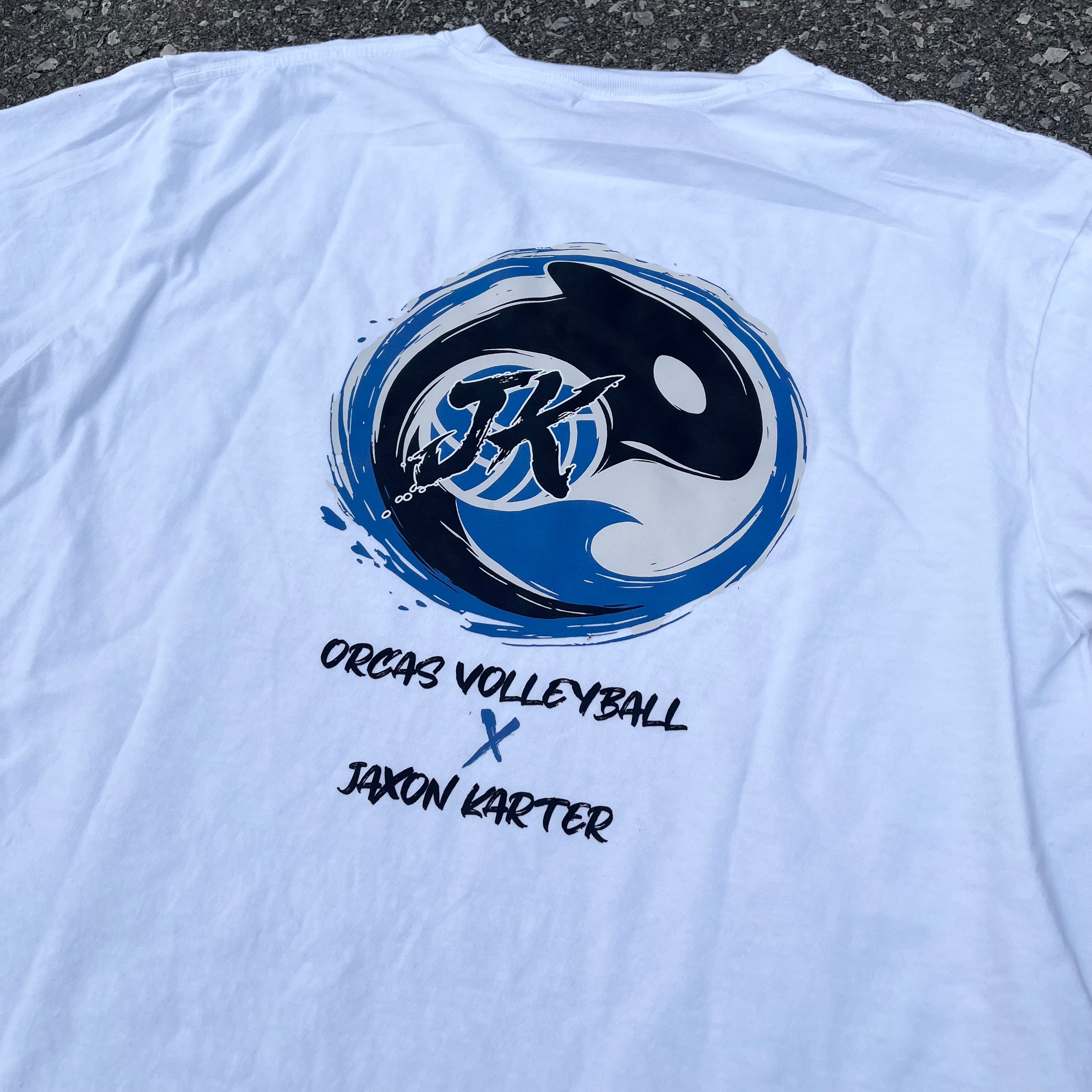 Jaxon Karter x Orcas Volleyball Collaboration T-Shirt