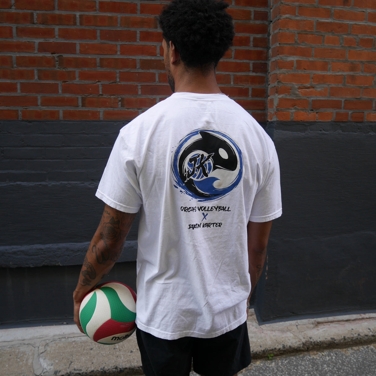 Jaxon Karter x Orcas Volleyball Collaboration T-Shirt